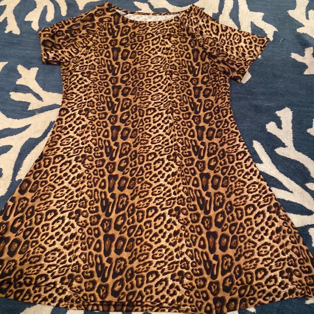 Leopard Swing Dress